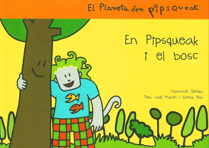 En Pipsqueak i el bosc - Pipsqueak y el bosque - Libros infantiles de Emma Ros